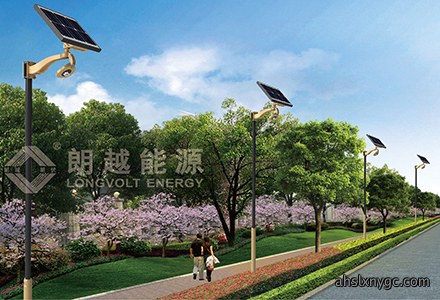 太阳能一体如意灯