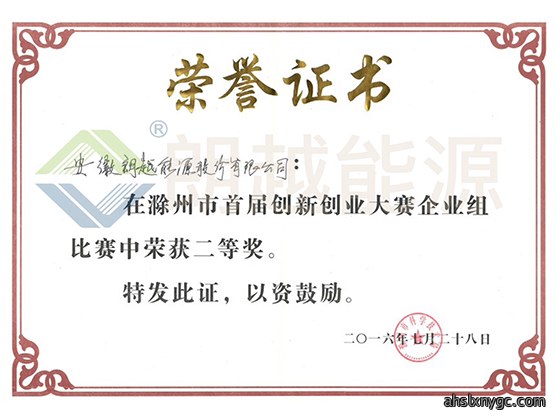 创新创业大赛证书